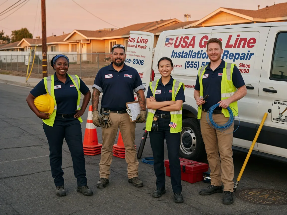 Gas Line Installation company in Hartford, IL